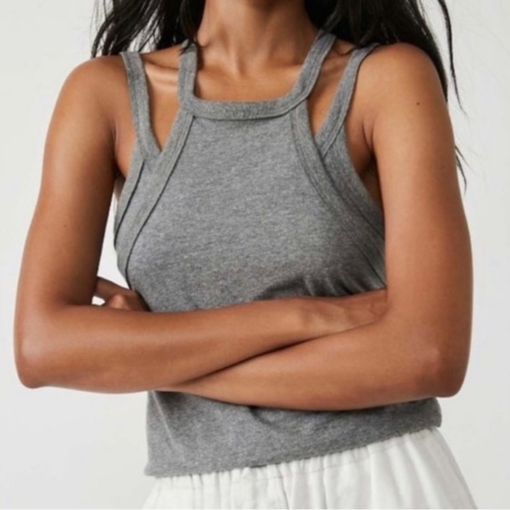 NWT Free People Two Times The Charm Tank